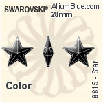 施華洛世奇 STRASS Star (8815) 28mm - 透明白色