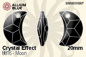 Swarovski STRASS Moon (8816) 20mm - Crystal Effect