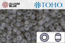 TOHO Round Seed Beads (RR15-1150) 15/0 Round Small - Translucent Grey