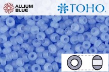 TOHO Round Seed Beads (RR6-146F) 6/0 Round Large - Ceylon Frosted Glacier