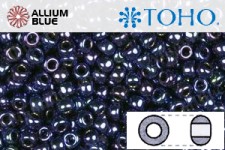 TOHO ラウンド Seed ビーズ (RR15-88) 15/0 ラウンド Small - Metallic Cosmos