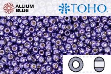 TOHO Round Seed Beads (RR15-PF567) 15/0 Round Small - PermaFinish - Metallic Polaris