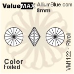 ValueMAX Rivoli (VM1122) 8mm - Color With Foiling