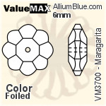 ValueMAX Maragarita Sew-on Stone (VM3700) 6mm - Color With Foiling