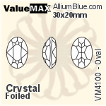 Preciosa MC Bead Regular Cut (451 19 602) 6mm - Clear Crystal