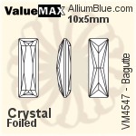 バリューマックス ラウンド Crystal パール (VM5810) 5mm - パール Effect