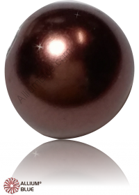 VALUEMAX CRYSTAL Round Crystal Pearl 4mm Burgundy Pearl