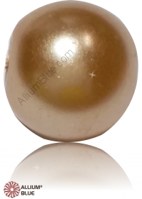 VALUEMAX CRYSTAL Round Crystal Pearl 8mm Powder Almond Pearl