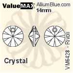 ValueMAX Rivoli (VM6428) 14mm - Clear Crystal