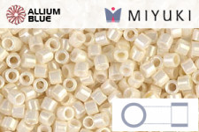 MIYUKI Delica® Seed Beads (DB1852) 11/0 Round - DURACOAT Galvanized Pewter