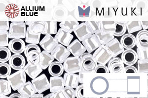MIYUKI Delica® Seed Beads (DBL0231) 8/0 Round Large - Crystal Ceylon