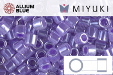 MIYUKI Delica® Seed Beads (DBL0249) 8/0 Round Large - Purple Ceylon