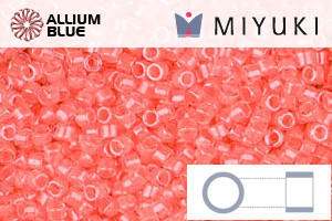 MIYUKI Delica® Seed Beads (DB2034) 11/0 Round - Luminous Flamingo