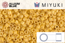 MIYUKI Delica® Seed Beads (DB2102) 11/0 Round - Duracoat Op Banana