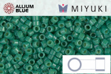 MIYUKI Delica® Seed Beads (DB1847) 11/0 Round - DURACOAT Galvanized Sea Foam