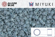 MIYUKI Delica® Seed Beads (DB2129) 11/0 Round - Duracoat Op Moody Blue