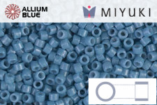 MIYUKI Delica® Seed Beads (DB2104) 11/0 Round - Duracoat Op Kumquat