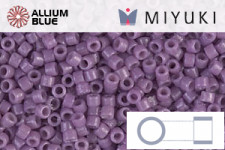 MIYUKI Delica® Seed Beads (DB2139) 11/0 Round - Duracoat Op Dk Orchid