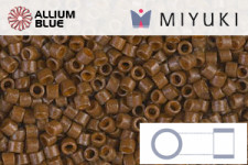 MIYUKI Delica® Seed Beads (DB2142) 11/0 Round - Duracoat Op Cognac