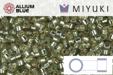 MIYUKI Delica® Seed Beads (DB2168) 11/0 Round - Duracoat Silver Lined Orchid