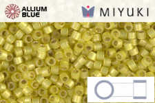 MIYUKI Delica® Seed Beads (DB2155) 11/0 Round - DURACOAT Silver Lined Mica