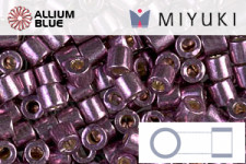 MIYUKI Delica® Seed Beads (DBL1845) 8/0 Round Large - DURACOAT Galvanized Sea Green