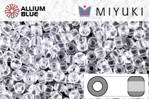 MIYUKI Round Seed Beads (RR11-0131) - Crystal