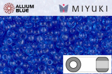 MIYUKI Round Rocailles Seed Beads (RR11-0150) 11/0 Small - Transparent Azure