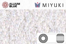 MIYUKI Delica® Seed Beads (DBS0051) 15/0 Round Small - Crystal AB