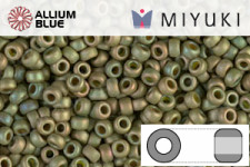 MIYUKI Round Rocailles Seed Beads (RR11-0409) 11/0 Small - Opaque Chocolate