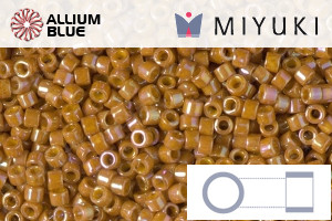 MIYUKI Delica® Seed Beads (DB2273) 11/0 Round - Opaque Glazed Toast