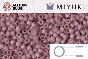 MIYUKI Delica® Seed Beads (DB2294) 11/0 Round - Matte Opaque Glazed Hydrangea