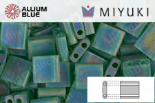 MIYUKI TILA Beads (TL-0146FR) - Matte Transparent Green AB