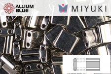 MIYUKI TILA Beads (TL-0190) - Nickel Plated