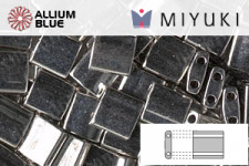 MIYUKI TILA Beads (TL-0194) - Palladium Plated