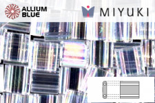MIYUKI TILA Beads (TL-0250) - Crystal AB