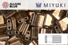 MIYUKI TILA Beads (TL-0457) - Metallic Dark Bronze