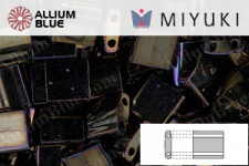 MIYUKI TILA Beads (TL-0458) - Metallic Brown Iris