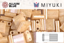 MIYUKI TILA Beads (TL-0593) - Light Caramel Ceylon