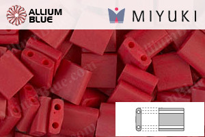 MIYUKI TILA™ Beads (TL-2040) - Matte Metallic Brick Red