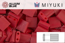 MIYUKI TILA Beads (TL-2040) - Matte Metallic Brick Red