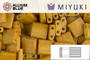 MIYUKI TILA™ Beads (TL-2312) - Opaque Matte Honey Mustard