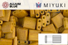 MIYUKI TILA Beads (TL-2312) - Opaque Matte Honey Mustard