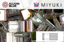 MIYUKI TILA™ Beads (TL-4552) - Crystal Vitrail