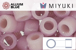 MIYUKIデリカビーズ (DB2361) 11/0 丸 - Duracoat Opaque Dyed Pale Wisteria