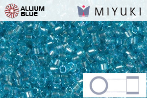 MIYUKI Delica® Seed Beads (DB2382) 11/0 Round - Inside Dyed Aqua