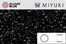 MIYUKI Delica® Seed Beads (DB0610) 11/0 Round - Dyed Silver Lined Dark Violet