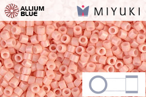MIYUKI Delica® Seed Beads (DB0206) 11/0 Round - Opaque Salmon