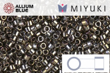 MIYUKI Delica® Seed Beads (DB2134) 11/0 Round - Duracoat Op Delphinium