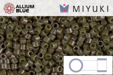 MIYUKI Delica® Seed Beads (DB1583) 11/0 Round - Matte Opaque Mandarin